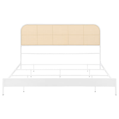 Amherst Eastern King, Queen, Full, & Twin Bed White & Black