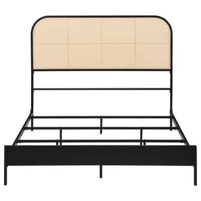 Amherst Eastern King, Queen, Full, & Twin Bed White & Black