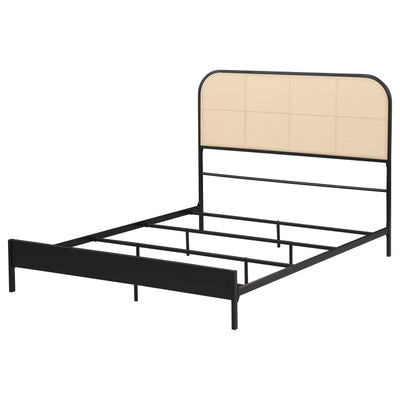 Amherst Eastern King, Queen, Full, & Twin Bed White & Black