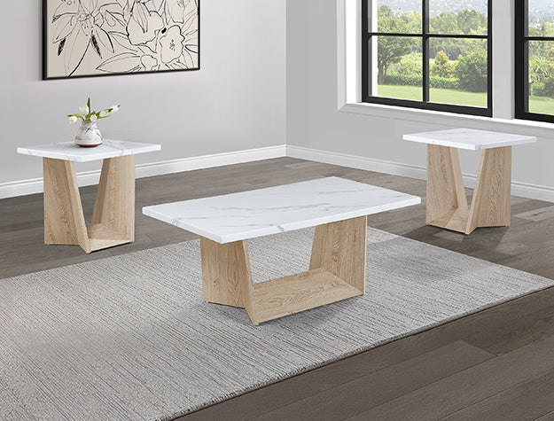 Adea- 3pc Coffee Table & End Tables