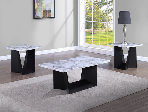 Adea- 3pc Coffee Table & End Tables