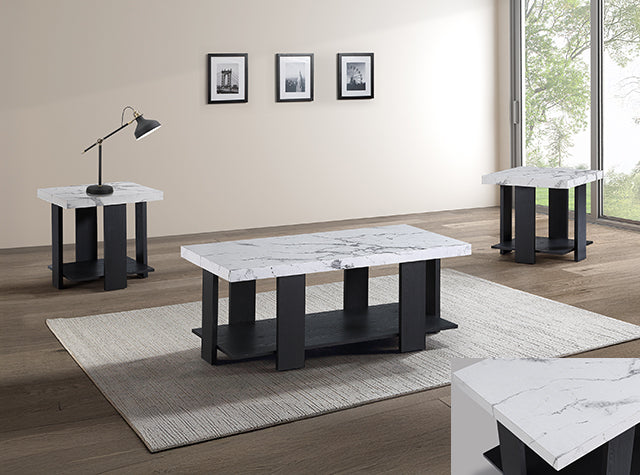Boris- 3pc Coffee Table & End Table