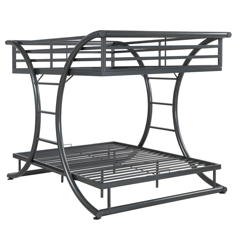 Stephan Full Over Full Bunk Bed Gunmetal image