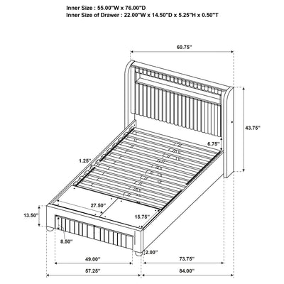Madison Full & Twin Bed