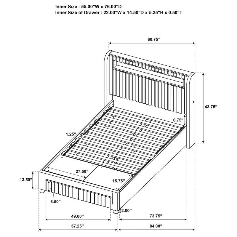 Madison Full & Twin Bed