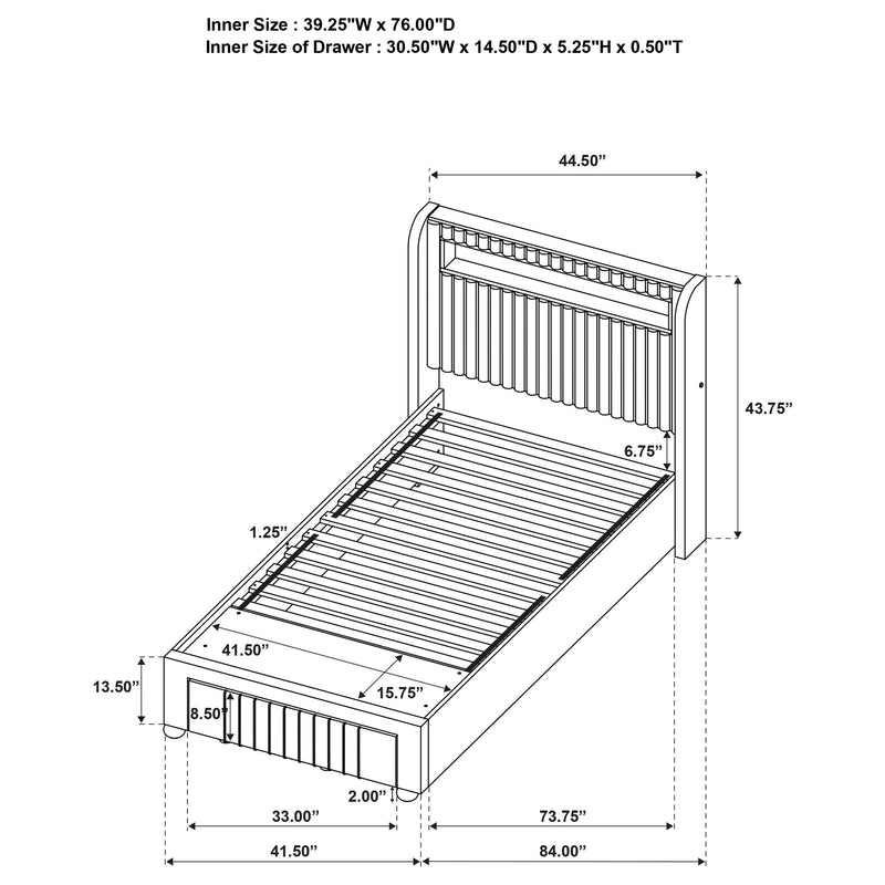 Madison Full & Twin Bed