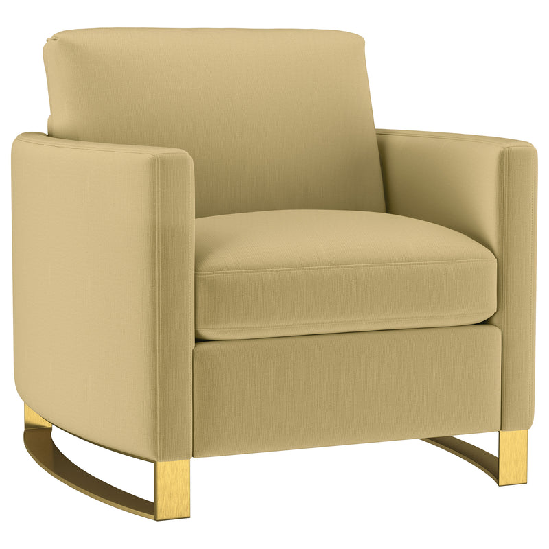 Corliss Accent Chairs Gold