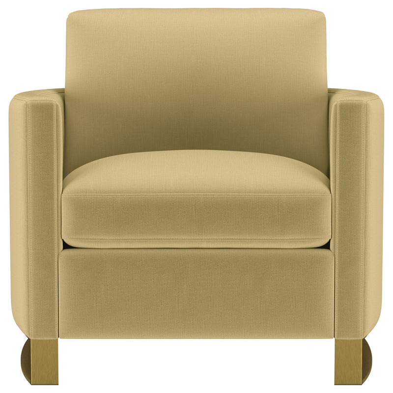Corliss Accent Chairs Gold
