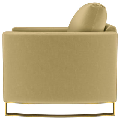 Corliss Accent Chairs Gold