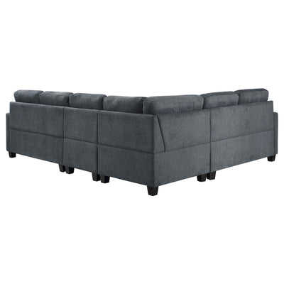 Georgina 4-piece Upholstered Modular Sectional Sofa Beige
