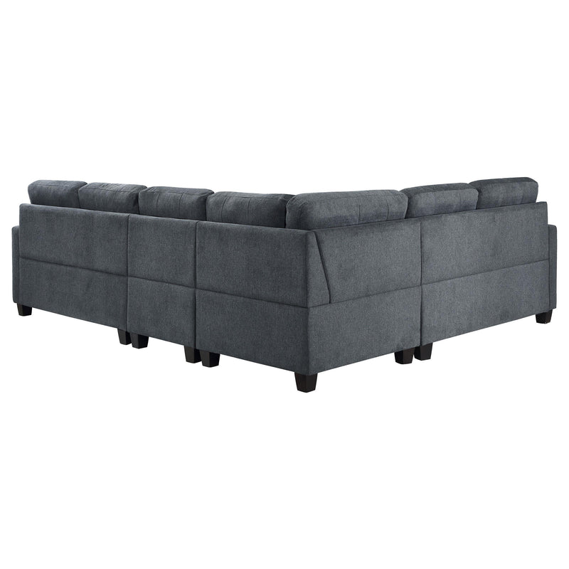 Georgina 4-piece Upholstered Modular Sectional Sofa Beige