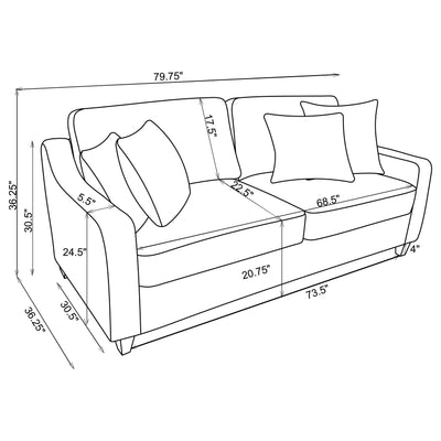 Christine Stationary Sofa