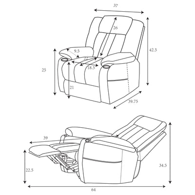 Houston Power Recliner