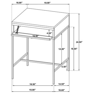 Stephie End & Side Table