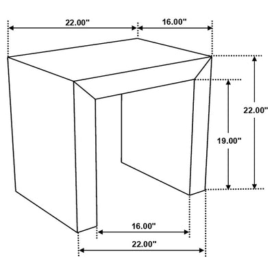 Odilia End & Side Table