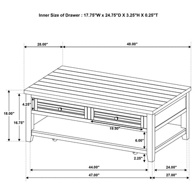 Concord Coffee Table