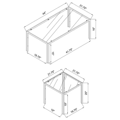 Brock Coffee Table Set