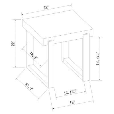 Pala End & Side Table