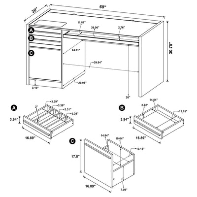 Halston Computer Desk