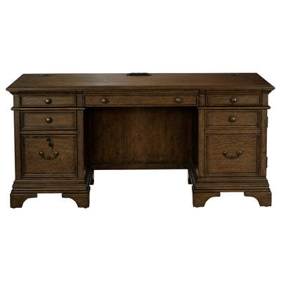 Hartshill Credenza Desk & Hutch