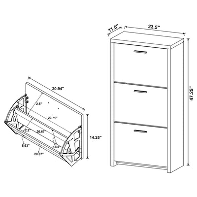 Vivian Shoe Cabinet