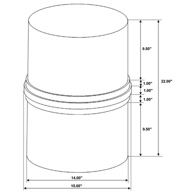 Bryce End & Side Table