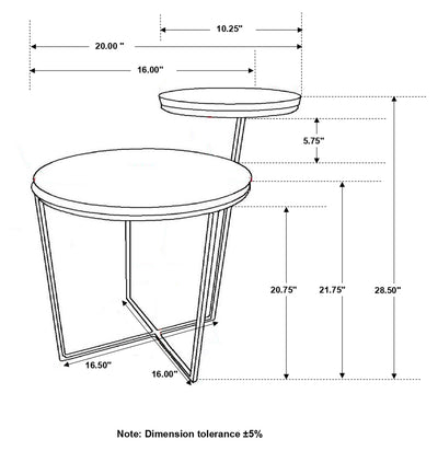 Yael End & Side Table