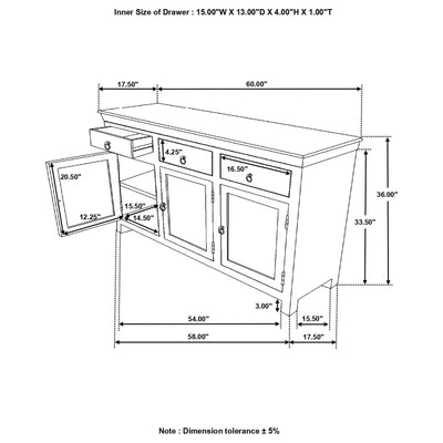 Harper Accent Cabinet