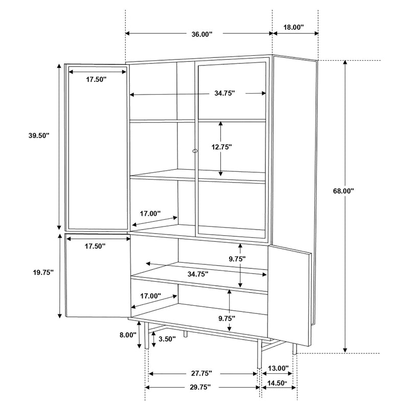 Santiago Accent Cabinet