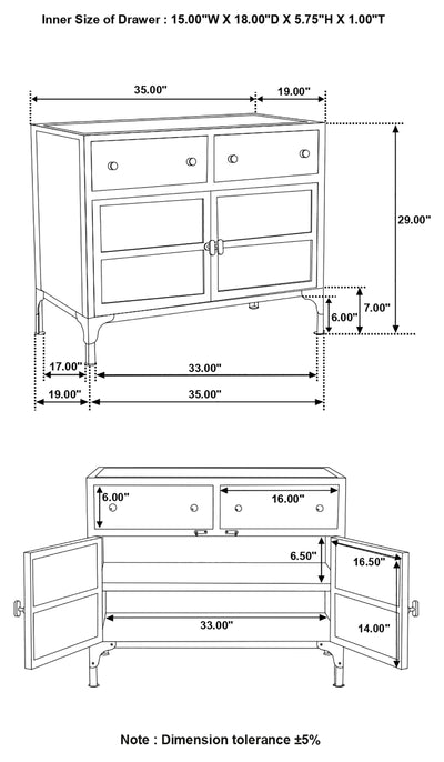 Sadler Accent Cabinet