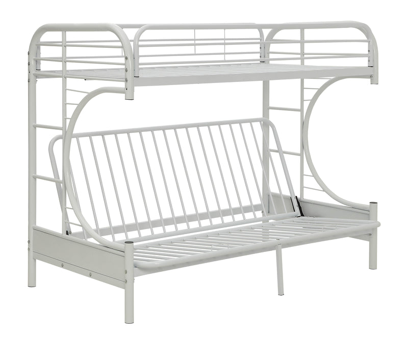 Eclipse White Bunk Bed (Twin XL/Queen/Futon) image