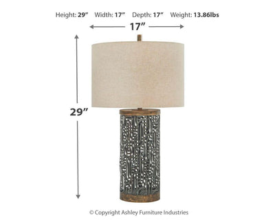 Dayo - Metal Table Lamp (1/cn)