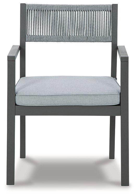 Eden Town Arm Chair with Cushion (Set of 2)