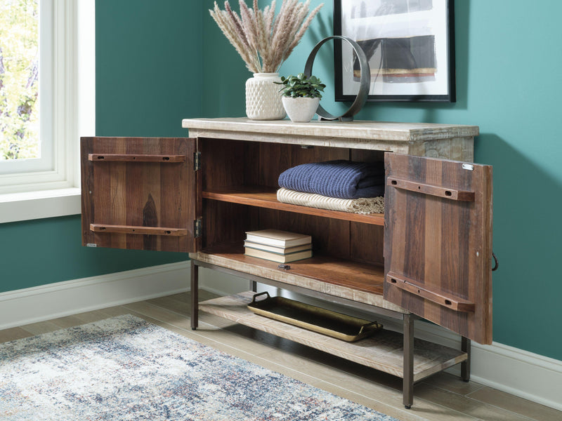 Laddford - Accent Cabinet - 2-shelves