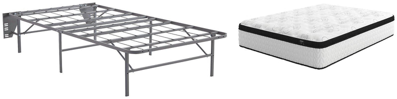 Chime 12 Inch Hybrid 2-Piece Mattress Package