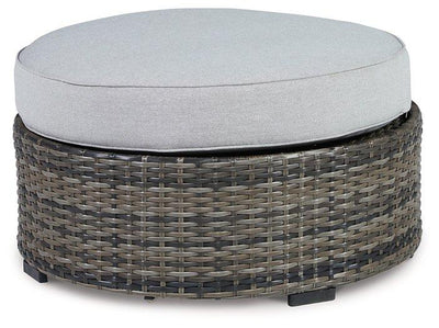 Harbor Court Ottoman with Cushion image