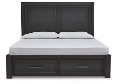 Foyland Panel Storage Bed