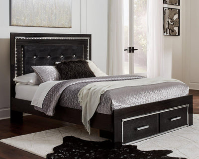 Kaydell Upholstered Bed with Storage