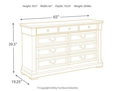 Bolanburg Dresser and Mirror