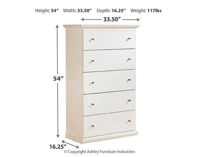 Bostwick Shoals Youth Chest of Drawers