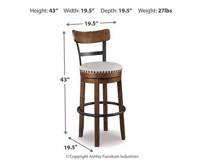 Valebeck Bar Height Bar Stool