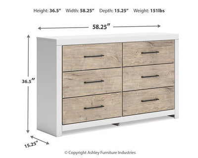 Charbitt Dresser and Mirror