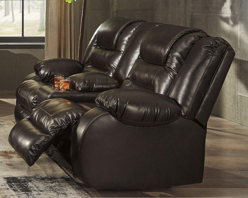 Vacherie Reclining Loveseat with Console