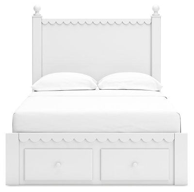 Mollviney Panel Storage Bed