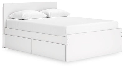 Onita Panel Bed with 1 Side Storage