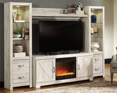 Bellaby 4-Piece Entertainment Center with Fireplace