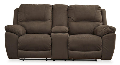 Next-Gen Gaucho Reclining Loveseat with Console