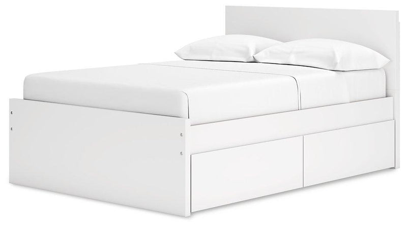 Onita Panel Bed with 2 Side Storage