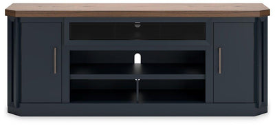 Landocken 83" TV Stand with Electric Fireplace