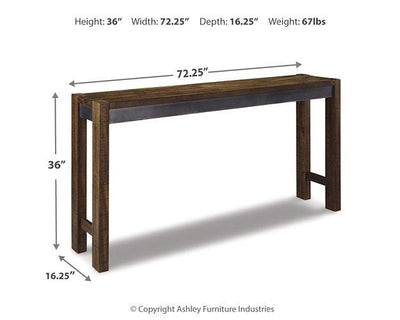 Torjin Counter Height Dining Table